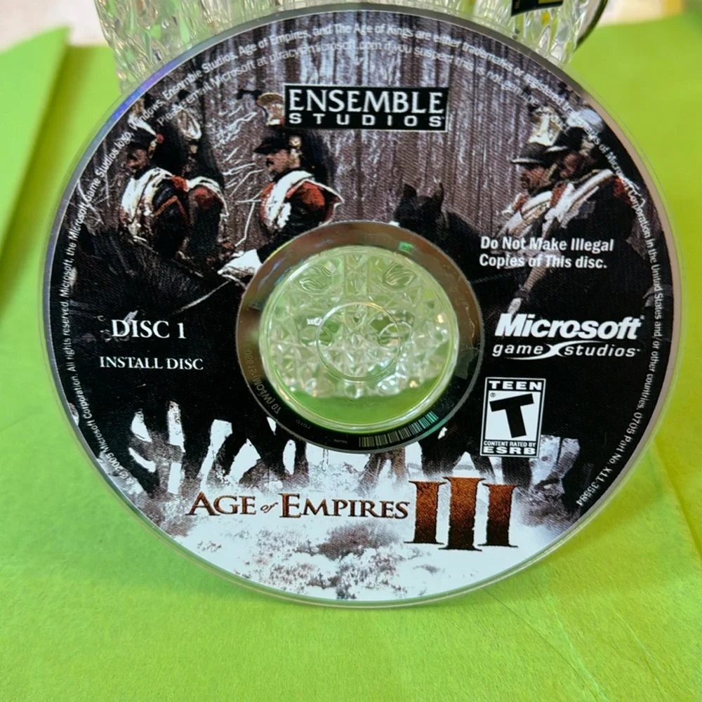 ⭐️10/$10⭐️Microsoft Age of Empires III Disc 1